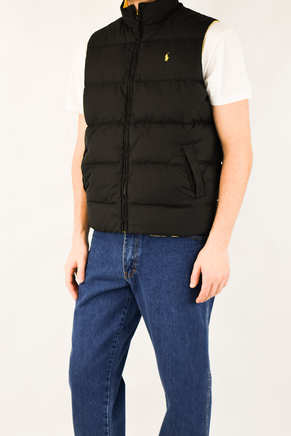 Black Puffer Vest