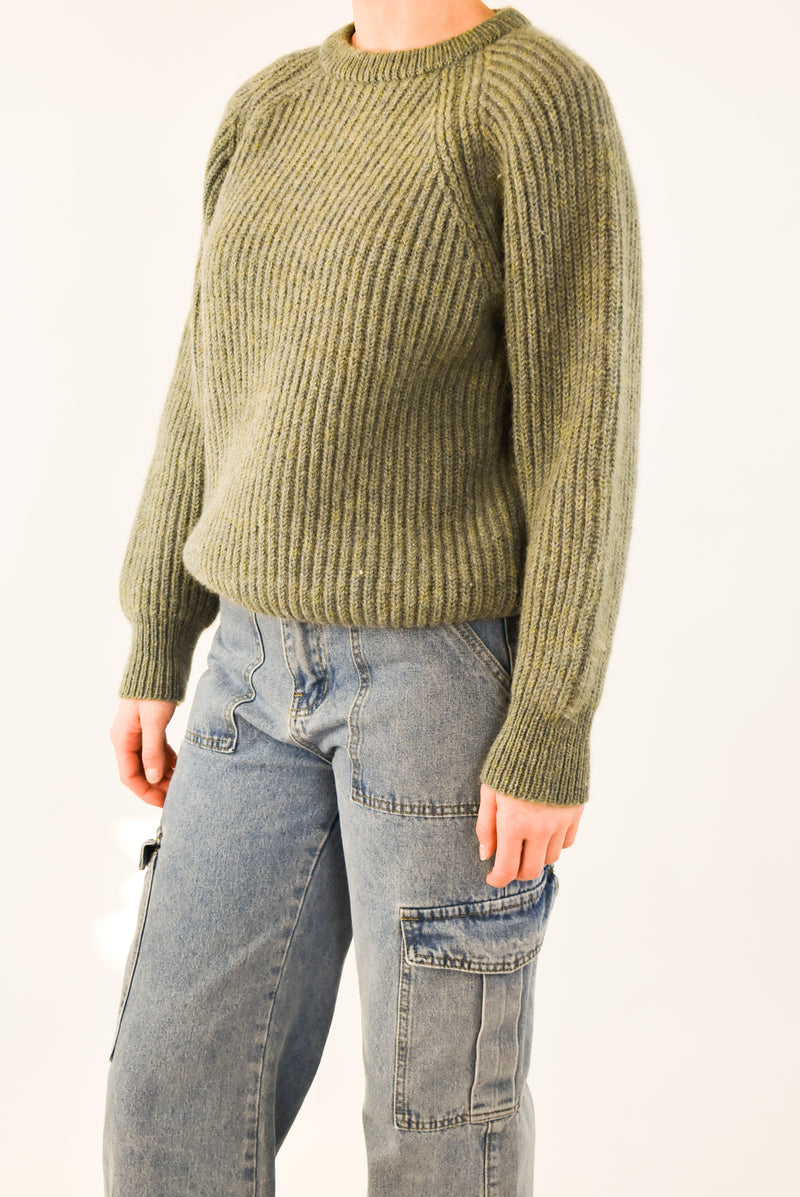 Green Wool Jumper