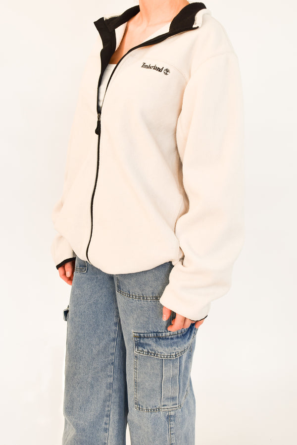 Cream Fleece Jacket