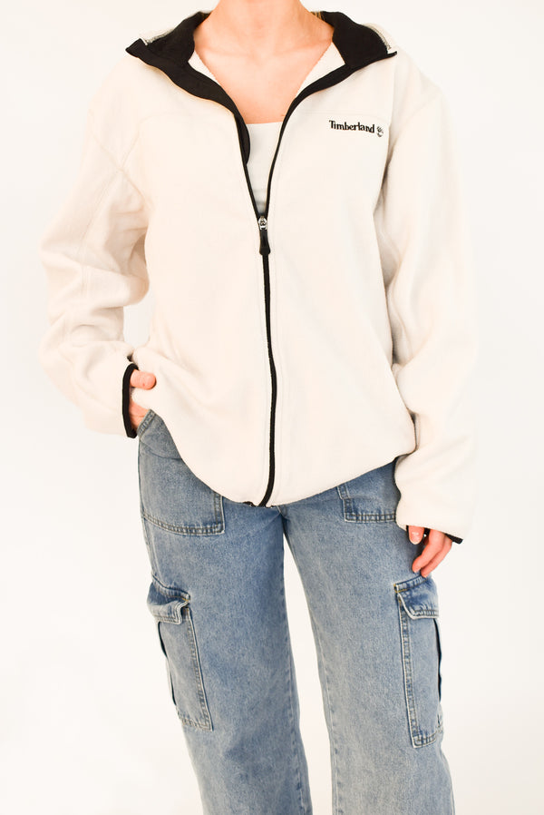 Cream Fleece Jacket