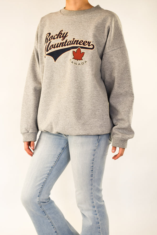 Rocky Mountaineer Grey Sweatshirt