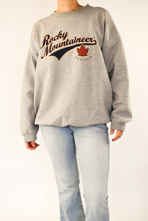 Rocky Mountaineer Grey Sweatshirt