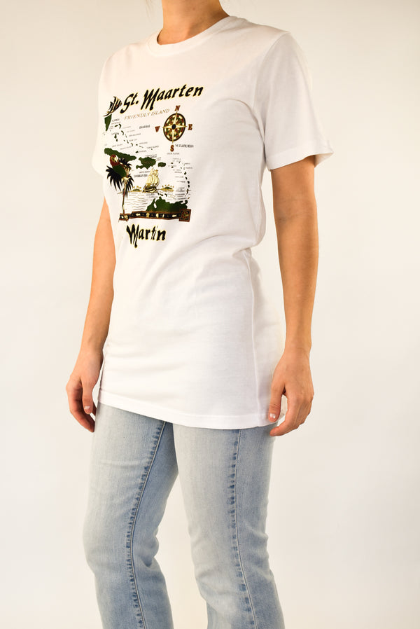 St. Marten White T-Shirt