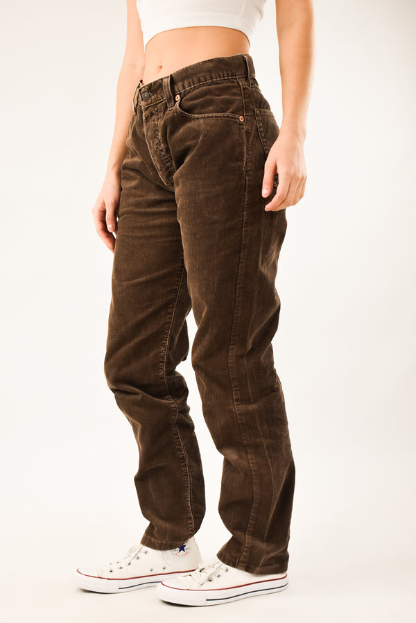 Brown Corduroy Pants