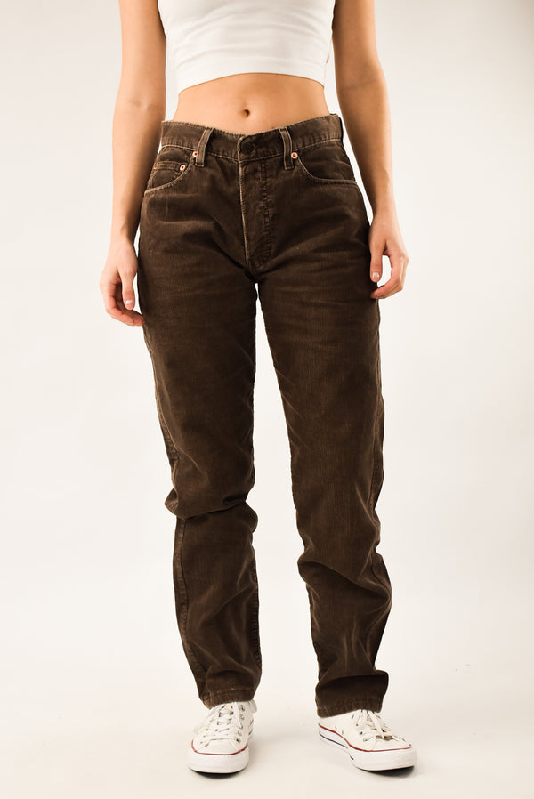 Brown Corduroy Pants