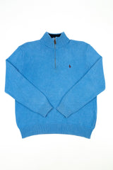 Quarter Zip Knitted Sweaters