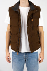 Brown Puffer Vest