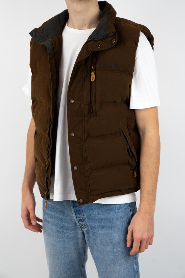 Brown Puffer Vest