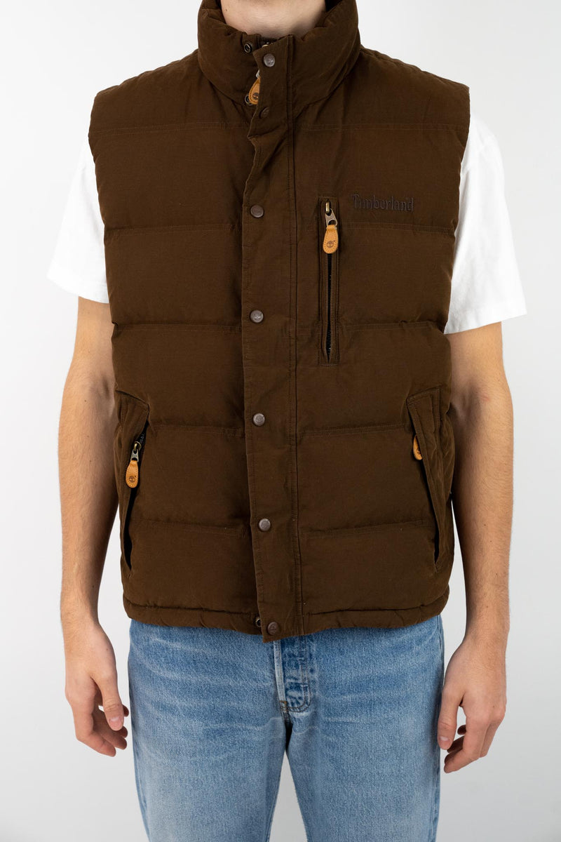 Brown Puffer Vest