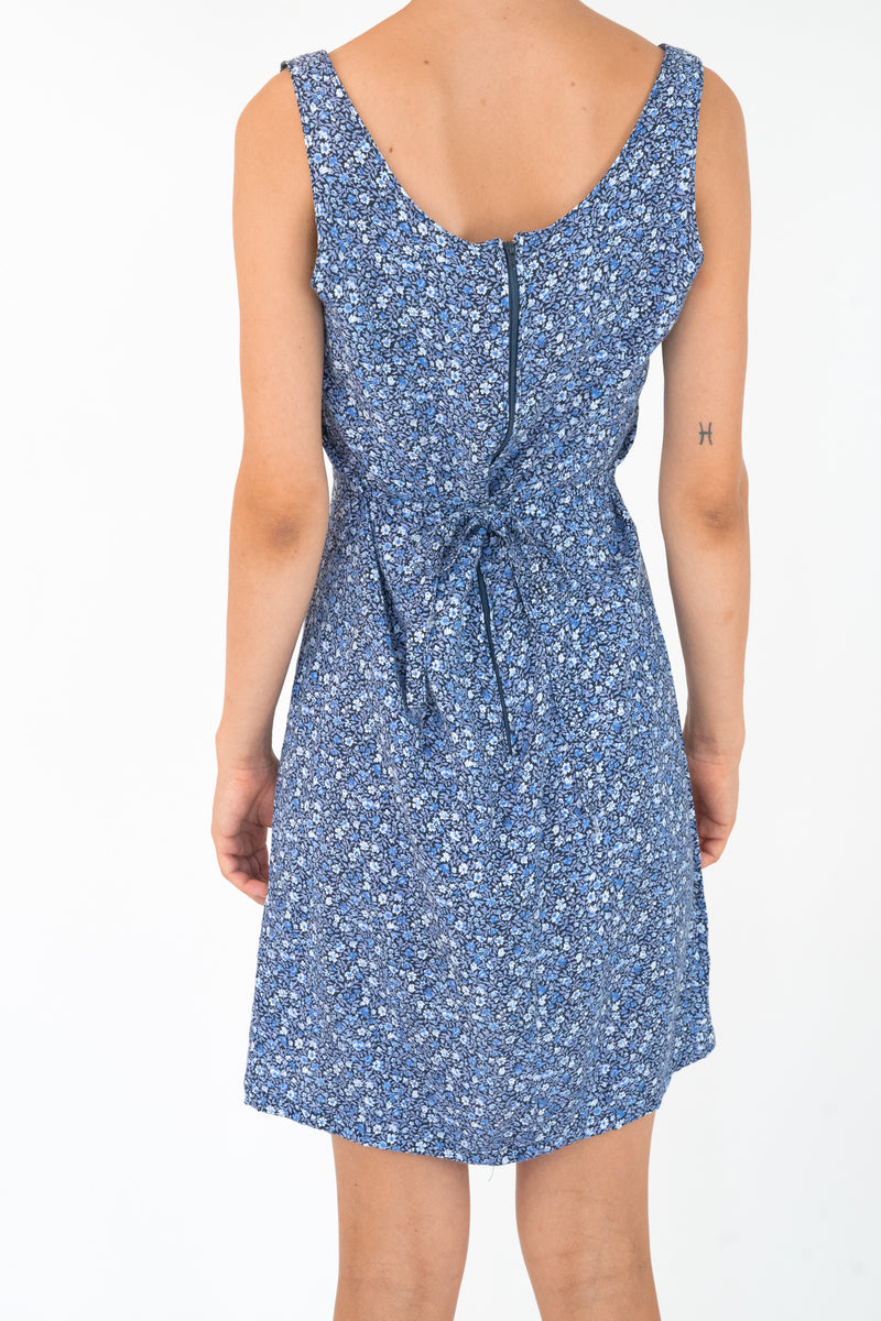 Blue Floral Dress