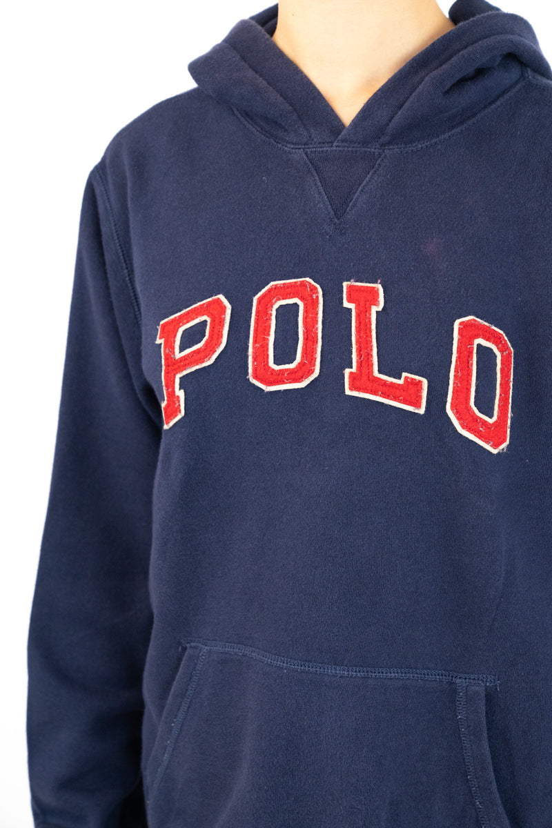 Polo Navy Hoodie