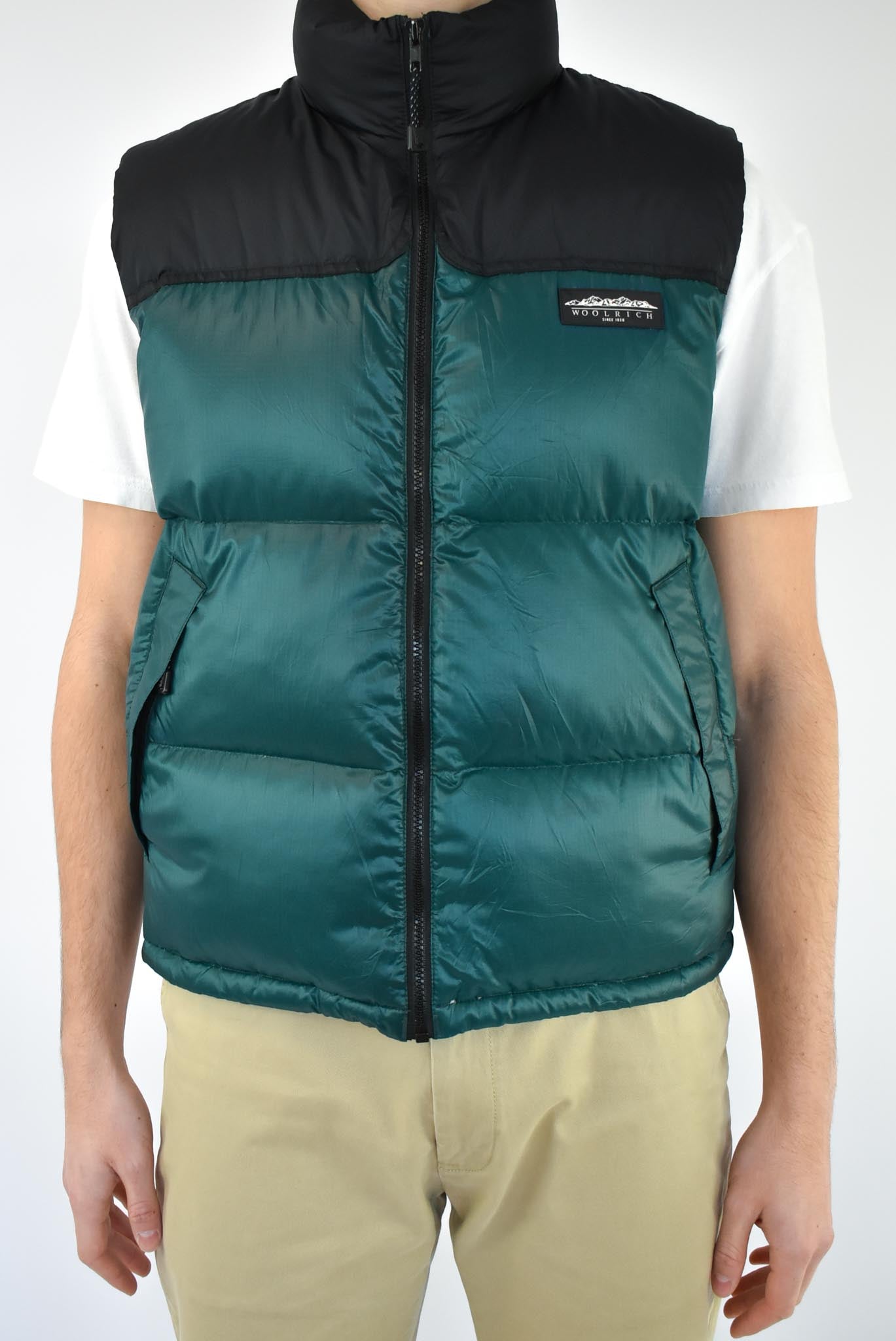 Green Puffer Vest