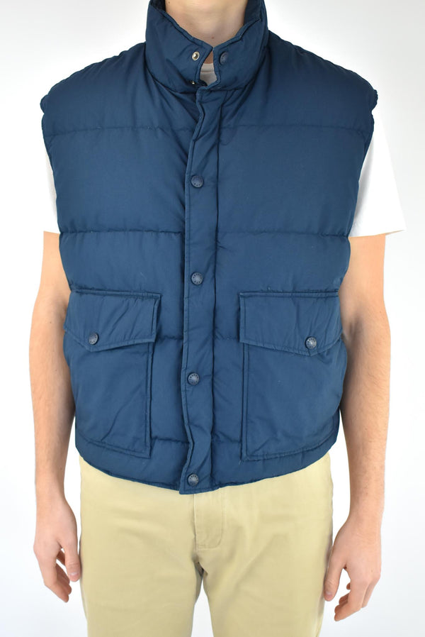 Navy Zip Vest