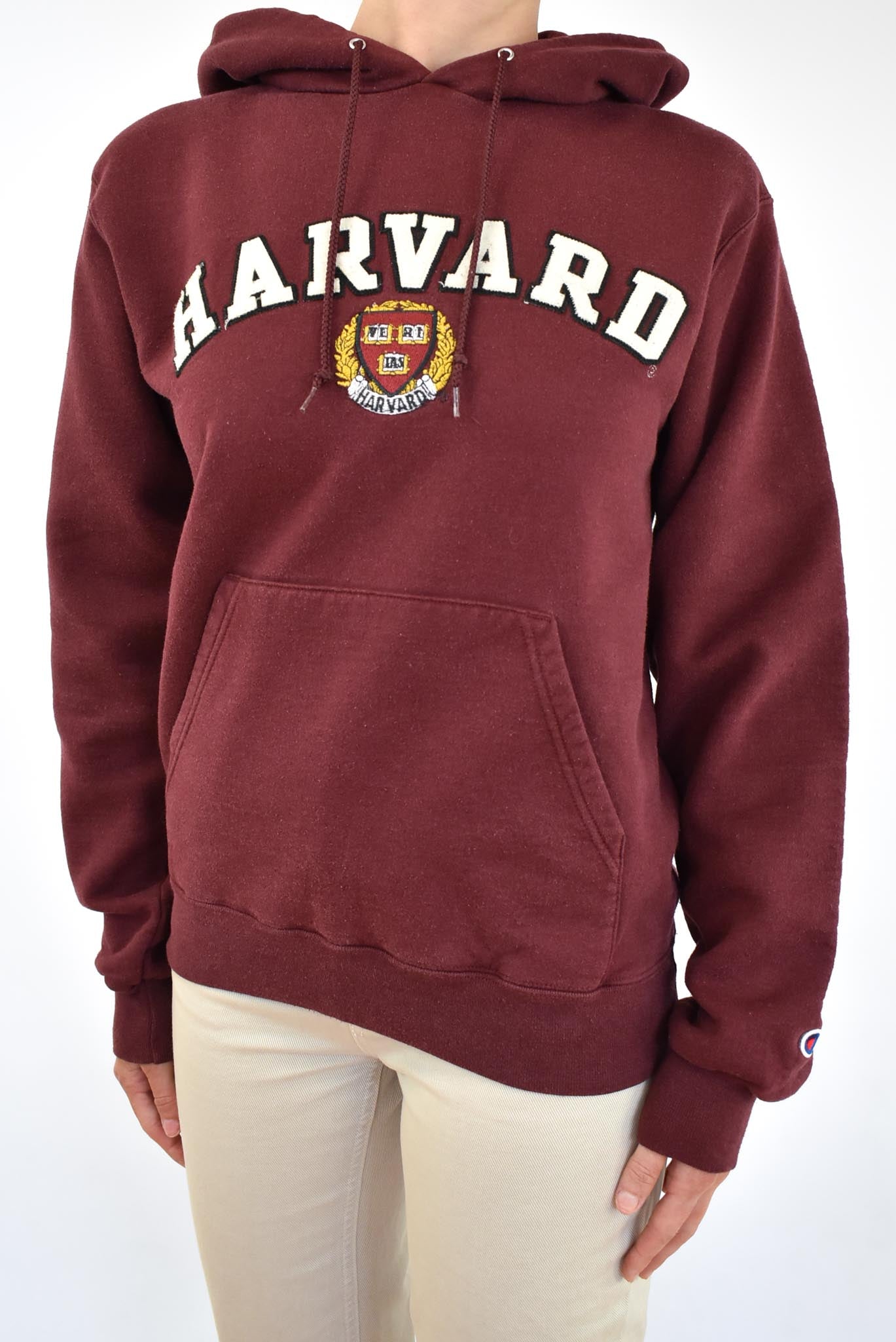 Harvard Burgundy Hoodie