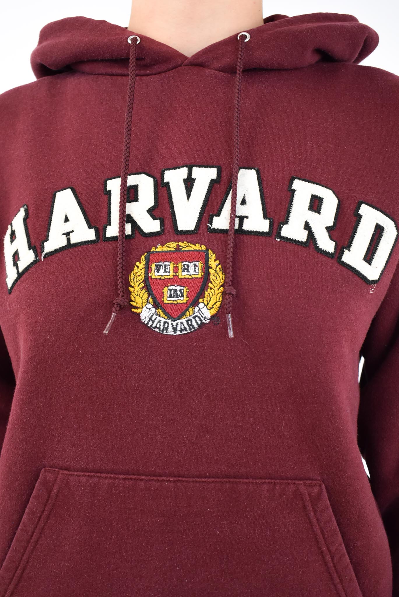 Harvard Burgundy Hoodie