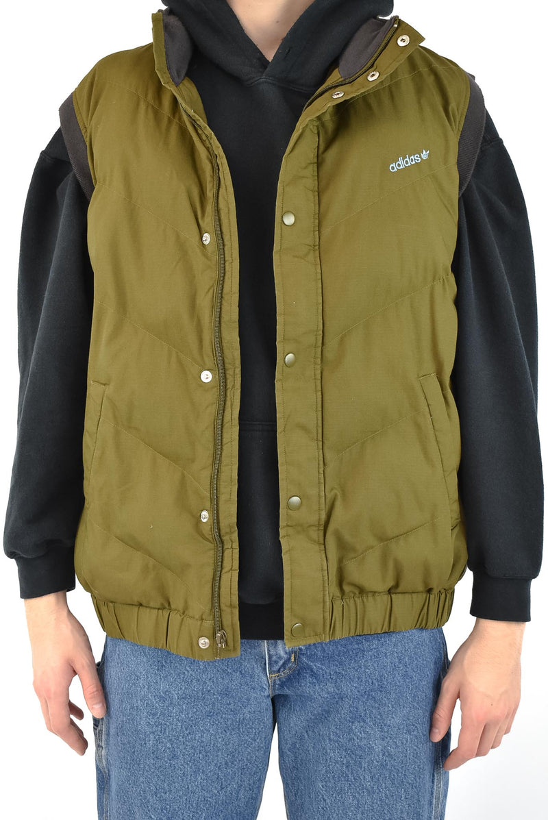 Olive Puffer Vest