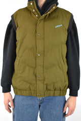 Olive Puffer Vest