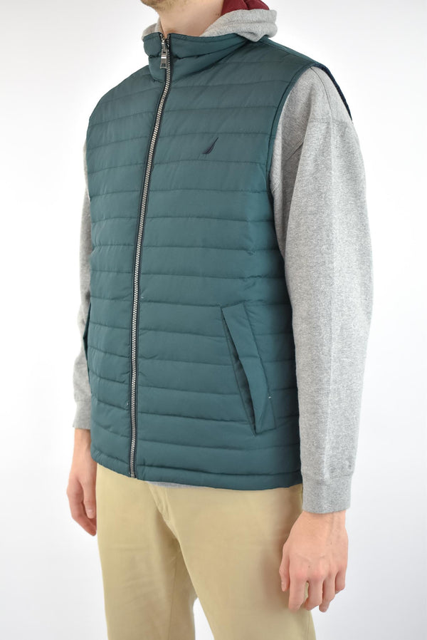 Double Faced Zip Vest