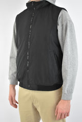 Black Zip Vest