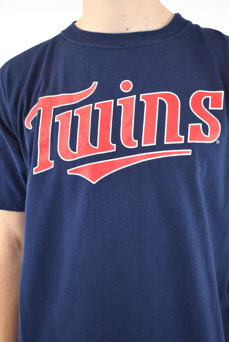 Twins Navy T-Shirt