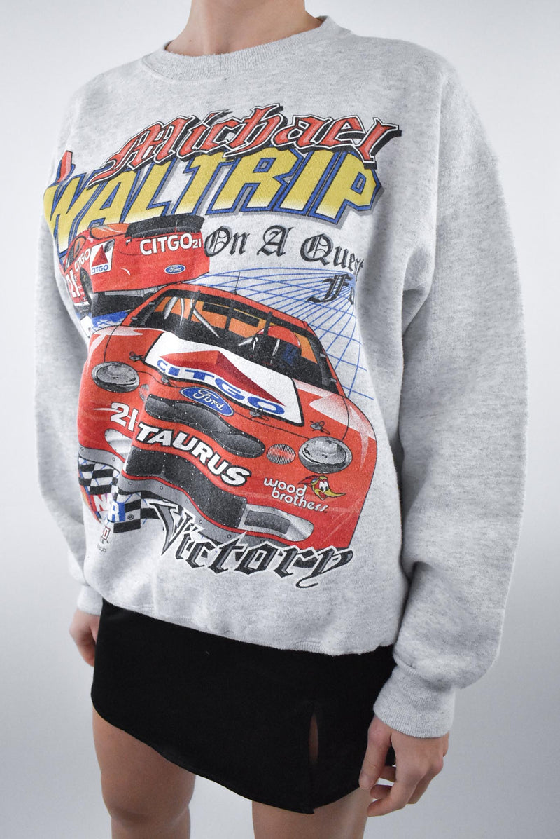 1996 NASCAR Grey Sweatshirt