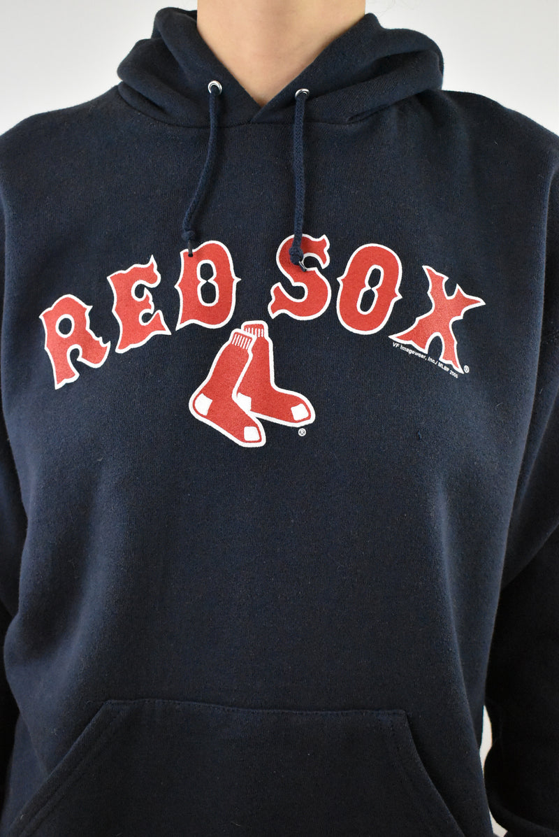 Red Sox Navy Zip Hoodie – Vintage Fabrik