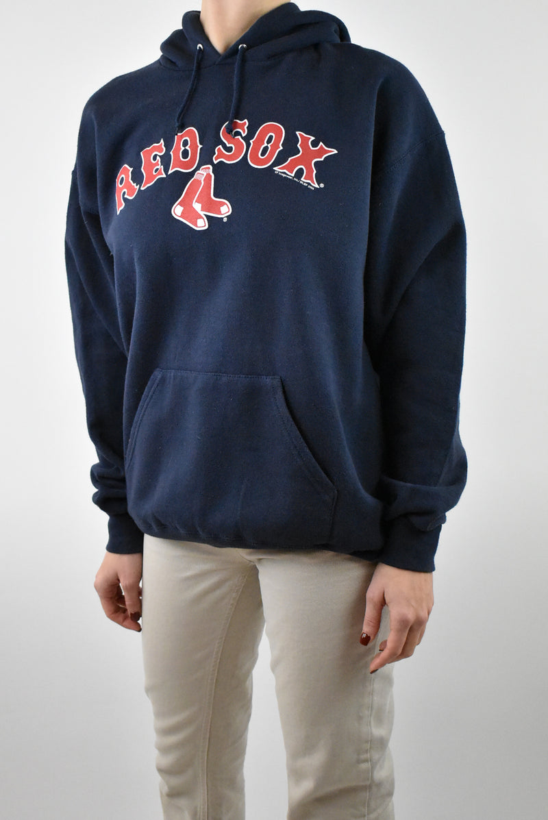 Red Sox Navy Zip Hoodie – Vintage Fabrik