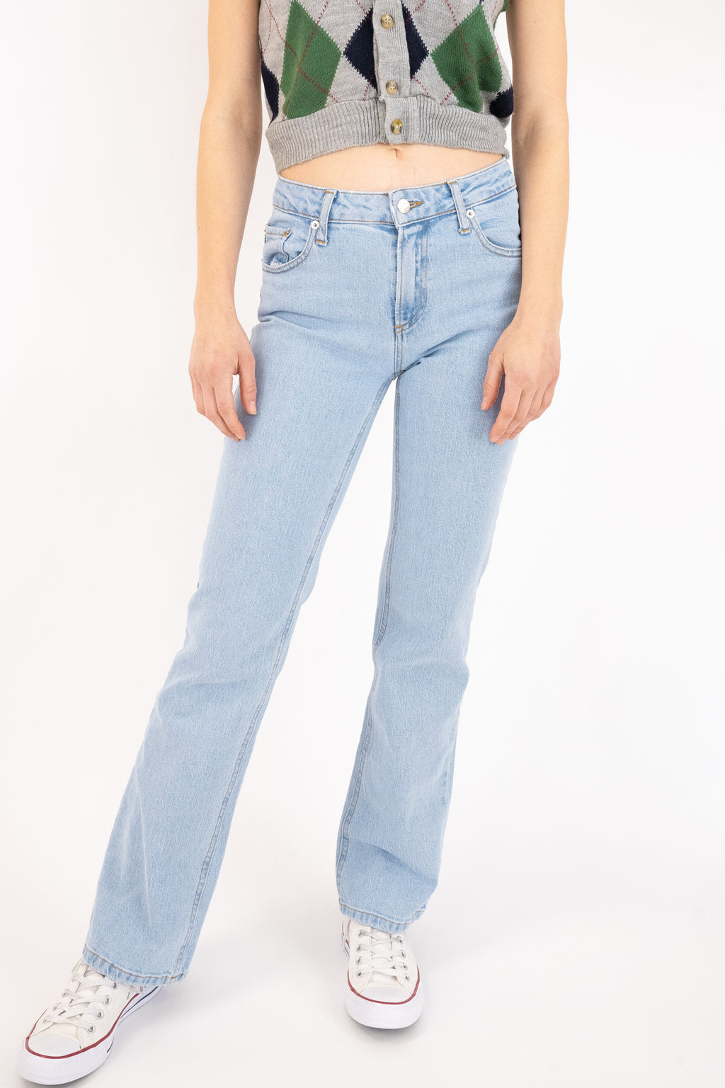 Blue Low Waist Jeans – Vintage Fabrik