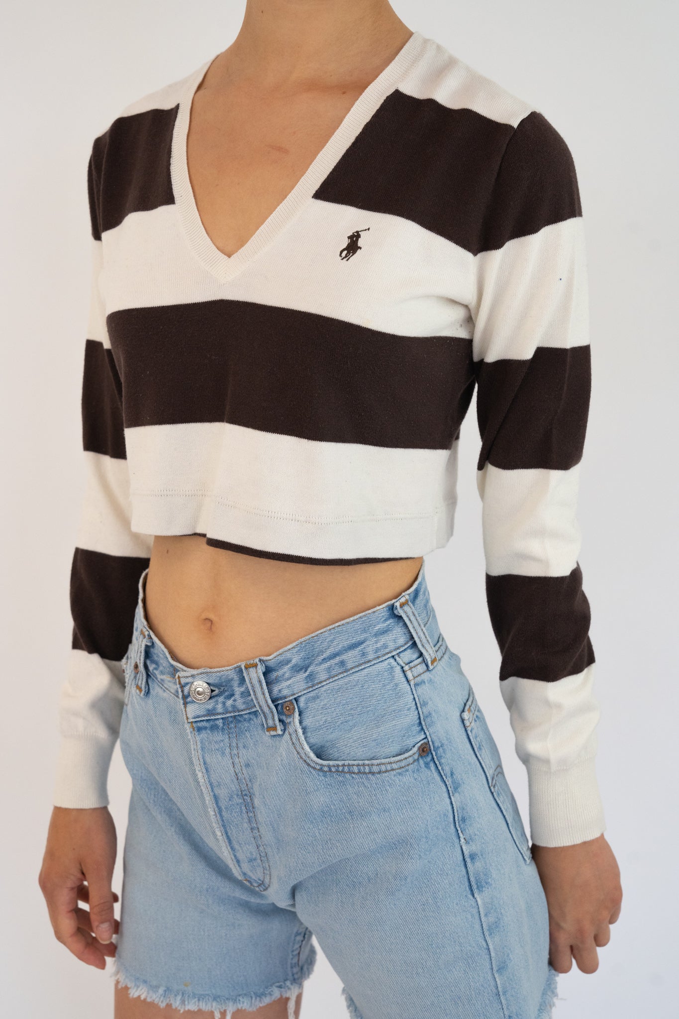 Striped Reworked Sweater