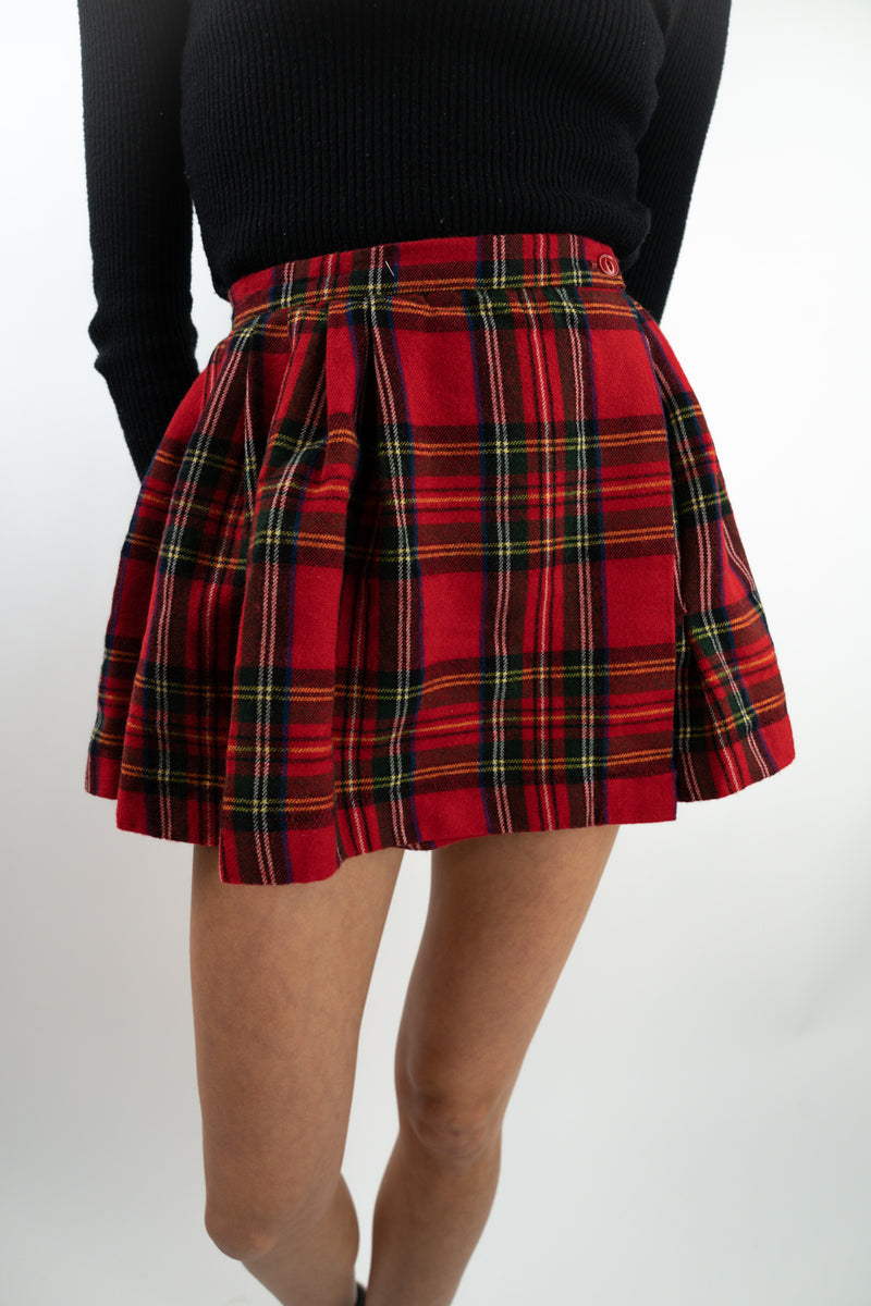 Plaid Skirt